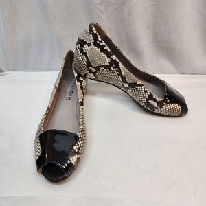 Aquatalia Wedge Slip-on’s Size 8.5 Made in Italy  🇮🇹